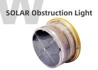 Solar LED Crane Aviation Light IP68 Waterproof FAA Shock Resistant
