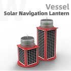 6nm Visibility Solar LED Vessel Navigation Lights Polycarbonate