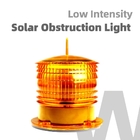 Type A Building Obstruction Light Red LED Solar Obstruction Aviation Light For Building