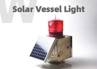 Port Starboard Solar Powered Boat Navigation Lights 5nm Visibility