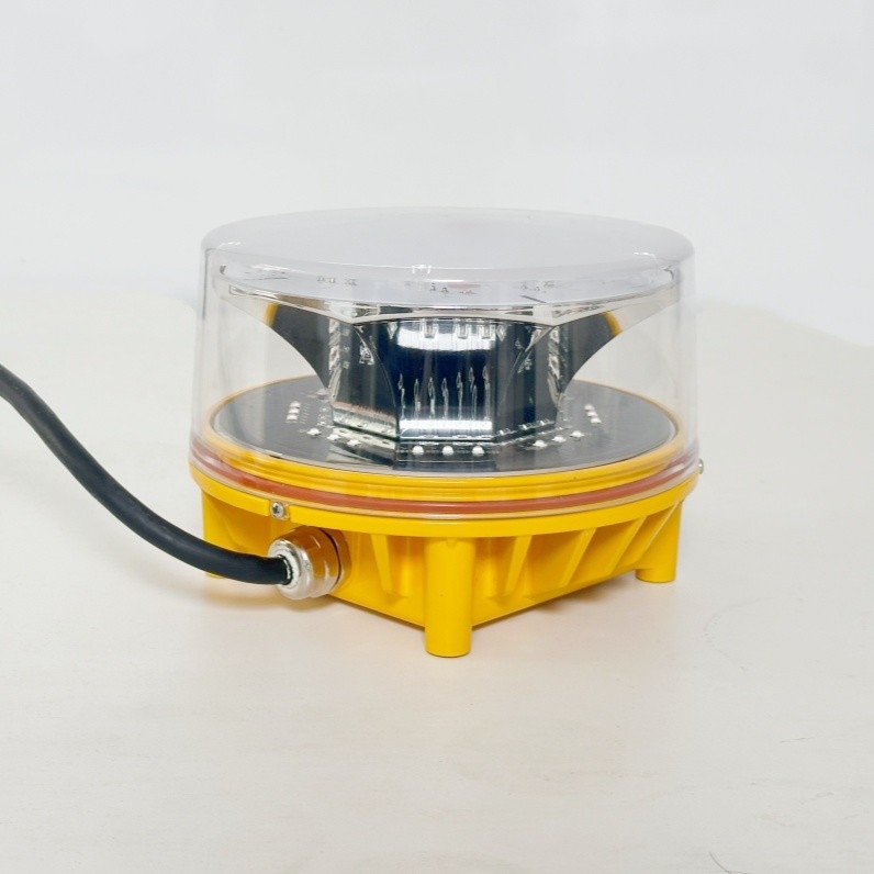 ICAO Compliant OM2K-B Medium Intensity Aviation Obstruction Light For Towers And Buildings