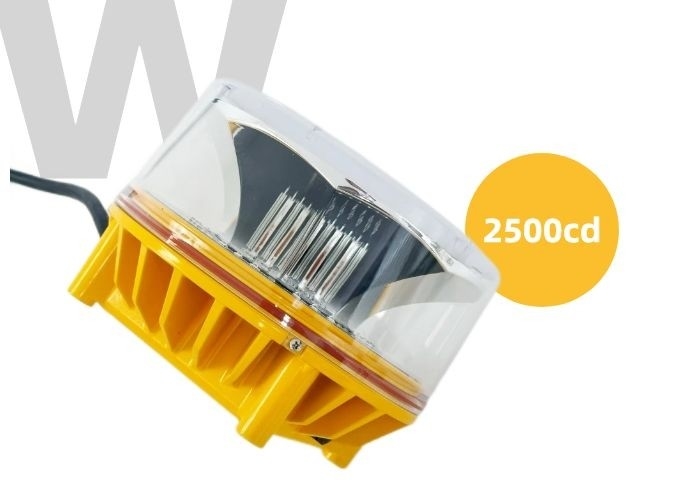 ICAO Compliant OM2K-B Medium Intensity Aviation Obstruction Light For Towers And Buildings