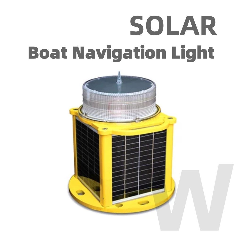 Port Starboard LED Boat Navigation Lights Solar Powered IP68
