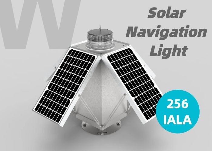 10nm Solar LED Navigation Buoy Lights 256 IALA Solar Buoy Lights