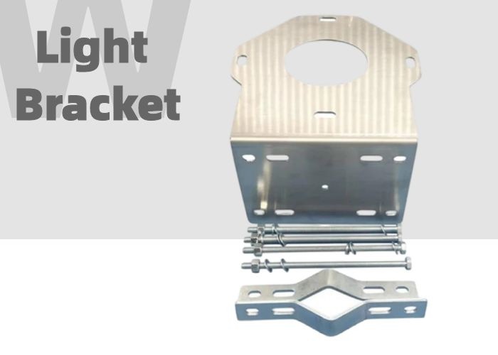 Solar Obstruction Light Mounting Brackets 304 316 Stainless Steel