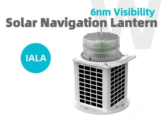 Super Bright 6nm Visibility Navigation Buoy Lights Solar LED IP68